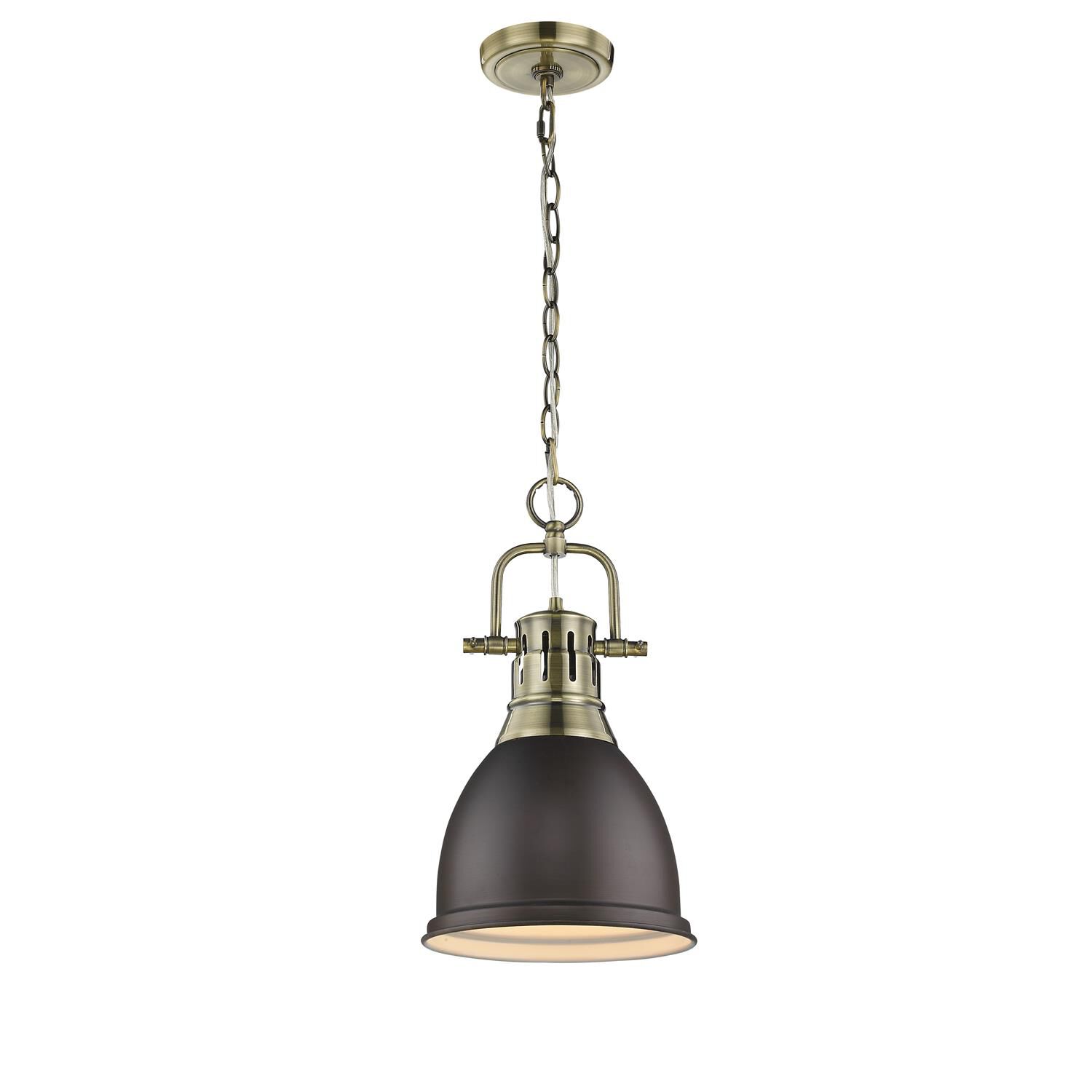 Duncan 9 Inch Mini Pendant by Golden Lighting